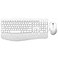 PEIOUS Ergonomic Keyboard and Mouse Combo Full Size Keyboard Cordless with Palm Wrist Rest Ergonomic Mouse Wireless for Windows Computers Laptops WhiteUpgrade