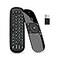 WeChip W1 Universal TV Remote Air Mouse Wireless Keyboard Fly Mouse 24GHz Connection Air Remote Keyboard Mouse for Android TV BoxPCSmart TVProjectorHTPCAllinone PCTV w1