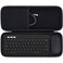Lebakort Hard Carry Case Compatible with Logitech Pebble Keys 2 Combo K380s K380 Keyboard M350 Pebble Mouse Combo Black Case