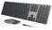seenda Wireless Bluetooth Keyboard and Mouse Combo SKM643 Rechargeable Slim Quiet Keyboard Mouse 3 MultiDevice Connection Compatible for Windows 1110 PC Laptop Mac MacBook iPad Black Gray