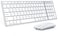 seenda Bluetooth Keyboard and Mouse Combo for Mac SKM642 Rechargeable Silent Wireless Keyboard Mouse Compact Slim 3 MultiDevice Connection Compatible for Mac MacBook ProAir iPad White Silver