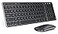 seenda Bluetooth Keyboard and Mouse Combo for Mac SKM642 Rechargeable Silent Wireless Keyboard Mouse Compact Slim 3 MultiDevice Connection Compatible for Mac MacBook ProAir iPad Black Gray