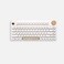 Azio IZO Wireless BT5USB PC Mac Mechanical Keyboard White Blossom