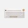 Azio IZO Wireless BT5USB PC Mac Mechanical Keyboard White Blossom