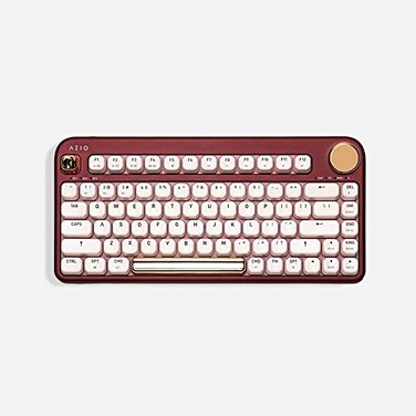 Azio IZO Wireless BT5USB PC Mac Mechanical Keyboard Baroque Rose