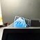 MECHKYP Handmade Mt Fuji Backlit Resin Artisan Keycap R4Esc Key Cap Shine Through Translucent SA Profile for Cherry MX Switch Gaming Mechanical KeyboardSnow Mountain Under Blue Skies Blue