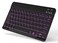 TOHAKATA Backlit Bluetooth Keyboard Small Portable Wireless Keyboard Rechargeable Illuminated for Android Samsung Tablet Cell Phone Smartphone iPad A16 11th 10th Generation iPad Pro Air Mini iPhone Bl