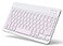 TOHAKATA Backlit Bluetooth Keyboard Small Portable Wireless Keyboard Rechargeable Illuminated for Android Samsung Tablet Cell Phone Smartphone iPad A16 11th 10th Generation iPad Pro Air Mini iPhone Iv