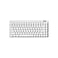 LOFREE Flow Lite 84 Keys Low Profile Mechanical Keyboard 75 Swappable Rechargeable Wireless Keyboard with 24G Receiver Bluetooth and Wired Connection for Windows MacSpecter Linear Switches OffWhite