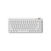 LOFREE Flow Lite 84 Keys Low Profile Mechanical Keyboard 75 Swappable Rechargeable Wireless Keyboard with 24G Receiver Bluetooth and Wired Connection for Windows MacSpecter Linear Switches OffWhite