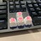 YupYay 4 Pack Custom OEM R4 PBT Mechanical Keyboard Keycaps Cute Cat Paw Kawaii Gaming Key Caps for Mechanical Keyboard with Keycap Puller White Base