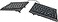 Kinesis Freestyle2 Ergonomic Keyboard w V3 Lifters for Mac 9 Separation