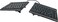 Kinesis Freestyle2 Ergonomic Keyboard w V3 Lifters for Mac 9 Separation