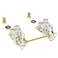 DUROCK Stabilizer V3 Screw in Stabilizers with 2u 625u 7u Wires PCB Mount Keyboard Stabilizers for Mechanical Keyboards V3 Clear 100 Kit