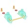 DUROCK Stabilizer V3 Screw in Stabilizers with 2u 625u 7u Wires PCB Mount Keyboard Stabilizers for Mechanical Keyboards V3 Teal 100 Kit