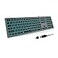 POWZAN Aluminum Quiet Wired Slim Chiclet Keyboard Compatible with Apple iMac MacBook Mac and PC USB Numeric Keypad RGB Lighted Key Space Gray