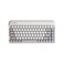 LOFREE Zero ARTZ Mechanical Keyboard 75 Rechargeable Hotswappable Keyboards with 3 Types Connection for Windows Mac OS Linear SwitchesTerrazzo Grey