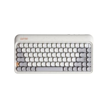 LOFREE Zero ARTZ Mechanical Keyboard 75 Rechargeable Hotswappable Keyboards with 3 Types Connection for Windows Mac OS Linear SwitchesTerrazzo Grey