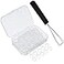 Fiada Keyboard Puller Keycap Removal Tool and 200 Pcs Rubber ORing Dampeners Plumbing Rubber ORing Seal for Switch and Mechanical Keyboard