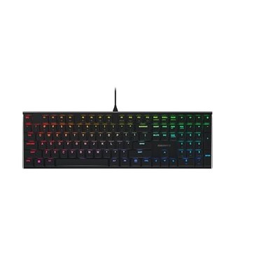 Cherry MX 100N RGB Mechanical Keyboard MX Low Profile Speed switches Aluminum housing Premium Keyboard for Gaming and Work G8A25010LVBUS2