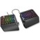 Cloud Nine ErgoTKL Ergonomic Tenkeyless Mechanical Keyboard for PC Kailh Brown TKL RGB Backlit Ergo Split Key Board