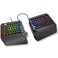 Cloud Nine ErgoTKL Ergonomic Tenkeyless Mechanical Keyboard for PC Kailh Brown TKL RGB Backlit Ergo Split Key Board