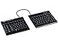 KINESIS Freestyle2 Blue Wireless Ergonomic Keyboard for PC 9 Separation Dark Gray