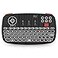 Rii Upgrade i4 Mini Bluetooth Keyboard with Touchpad Blacklit Portable Wireless Keyboard with 24G USB Dongle for Smartphones PC Tablet Laptop TV Box iOS Android Windows MacBlack