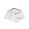 Elacgap Blank Crystal Transparent Keycaps PC Material 1U XDA Profile Keycap for MX switches Mechanical Keyboard Backlit XDA Transparent 100pcs