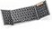 ProtoArc Foldable Bluetooth Keyboard XK01 Folding Wireless Portable Keyboard with Numeric Keypad FullSize Travel Keyboards for iPad Tablet Smartphone Laptop PC Windows iOS Android Space Gray