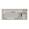 LOFREE Block Wireless Mechanical Keyboard 98 Keys Rechargeable Hotswappable Keyboards with 3 Types Connection for Windows Mac OSRero knobs for Volume Control Mode Shift eyeable Panels 2025