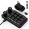 LUKCOZMO Macro Pad Macropad Programmable Keypad Customized 12Key Mini Mechanical Gaming One Handed Keyboard RGB OSU Micro Keyboard Knob Wireless ReceiverType C 1m CableUpdate Software in USB DriveBlac