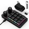 LUKCOZMO Macro Pad Macropad Programmable Keypad Customized 12Key Mini Mechanical Gaming One Handed Keyboard RGB OSU Micro Keyboard Knob Wireless ReceiverType C 1m CableUpdate Software in USB DriveBlac