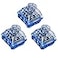 Zjmehty Kailh Silent Linear Switches Box DeepSea Silent Islet Switches for Mechanical Keyboard 3Pin 45gf Waterproof Dustproof Long Life Islet 72Pcs