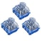 Zjmehty Kailh Silent Linear Switches Box DeepSea Silent Islet Switches for Mechanical Keyboard 3Pin 45gf Waterproof Dustproof Long Life Islet 72Pcs