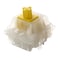 GATERON Milky Yellow Pro Keyboard Switches KS3X1 Linear RGB LED Pre Lubed 5 Pins Key Switches for MX Mechanical Keyboard35PCS