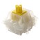 GATERON Milky Yellow Pro Keyboard Switches KS3X1 Linear RGB LED Pre Lubed 5 Pins Key Switches for MX Mechanical Keyboard35PCS