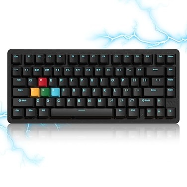 Womier SK75 TMRHE Keyboard Gaming 75 Hall Effec Wireless Mechanical Keyboard Rapid Trigger Custom Magnetic Switch Keyboards with 8000 Hz Hot Swap BT24GUSBC with Mac Windows Linux Aluminum