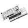 Womier RD75 Pro 75 Wireless Gaming Keyboard Quick Release Aluminum Keyboard QMKVIA TriMode Mechanical Key Board Custom Hot Swappable with RGB Creamy for WindowsMacPC Silver
