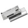Womier RD75 Pro 75 Wireless Gaming Keyboard Quick Release Aluminum Keyboard QMKVIA TriMode Mechanical Key Board Custom Hot Swappable with RGB Creamy for WindowsMacPC Silver