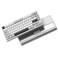 Womier RD75 Pro 75 Wireless Gaming Keyboard Quick Release Aluminum Keyboard QMKVIA TriMode Mechanical Key Board Custom Hot Swappable with RGB Creamy for WindowsMacPC Silver