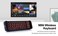 iPazzPort Mini Bluetooth Wireless Keyboard Remote with Backlit for Smart TVs Stick 4k Android TV Box TV Stick Streaming Player KP81030B