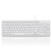 Perixx PERIBOARD213W Wired Quiet USB Scissor Keyboard 1445x476x070 Inches Compact Design with Number Pad White US English PERIBOARD213US