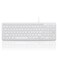 Perixx PERIBOARD213W Wired Quiet USB Scissor Keyboard 1445x476x070 Inches Compact Design with Number Pad White US English PERIBOARD213US