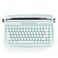 YUNZII ACTTO B303 Wireless Typewriter Keyboard Bluetooth Connection Cute Retro Aesthetic Design with Integrated Stand for Tablet Phone PC and WinMacAndroid B303 Sweet Mint