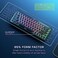 ROCCAT Vulcan II Mini Air 65 Optical Mechanical Gaming Keyboard Full Wireless and Bluetooth Capabilities Customizable RGB Illumination Button Duplicator OnBoard Profiles Aluminum Plate Black