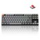Keychron K1 Max UltraSlim Wireless Mechanical Keyboard 80 TKL Layout Bluetooth24 GHzWired Keyboard with LowProfile Gateron Red Switch HotSwappable RGB Backlit QMK for Mac Windows Linux