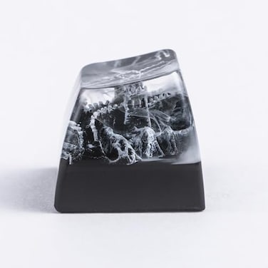 REDQIN Artisan Keycaps The Great Wall Shape SA Profile Handmade Keycap Escape Keycap Resin for Mechanical Keyboard