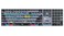 Logickeyboard Titan Wireless Backlit Keyboard for Davinci Resolve Mac