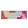FIRSTBLOOD ONLY GAME. AK680 Wired Compact Mechanical Keyboard 68 Keys RedWhite Layout HotSwappable Tactile Brown Switch Gaming Keyboard with Multicolor Backlight Eva Foam Dampening for Gaming Typing